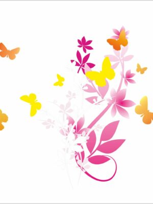 farfalle tra i fiori