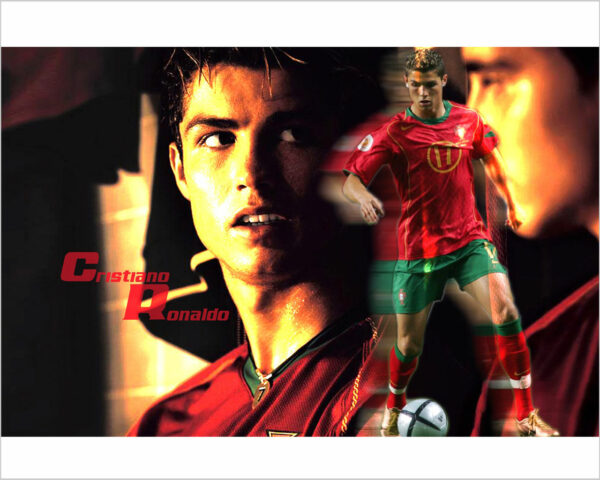 Quadro moderno calcio "CRISTIANO RONALDO" - Stampa su tela