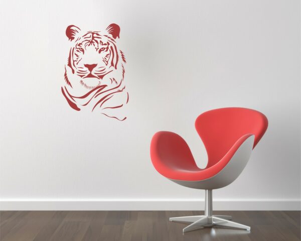 Adesivo da parete animali "UNA TIGRE POSSENTE"