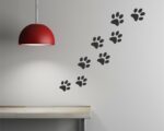 Adesivo da parete animali "IMPRONTE DI GATTO"