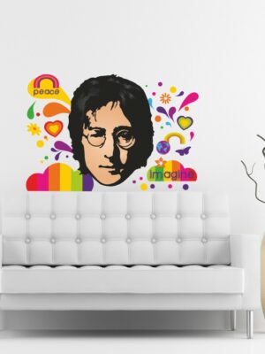Adesivo da parete musica "JOHN LENNON"