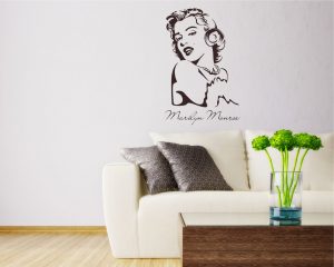 Adesivo murale-bellissima Marilyn