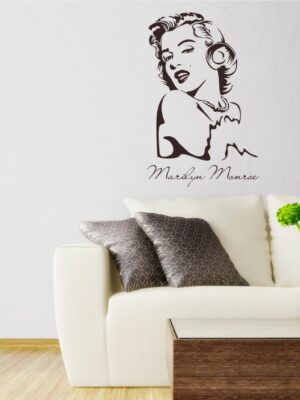 Adesivo da parete bellezza "MARILYN MONROE"