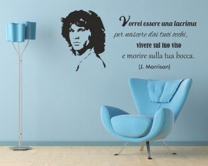 adesivo murale-jim morrison
