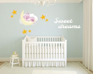 adesivo murale-orsetto dolci sogni