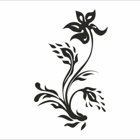 armonioso motivo floreale