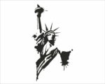Adesivo da parete New York "STATUA DELLA LIBERTÀ"