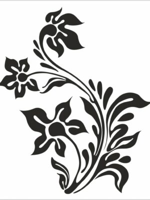 raffinato motivo floreale