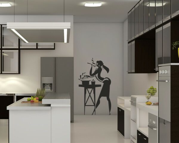 Adesivo da parete cucina "UNA CUOCA PERFETTA"