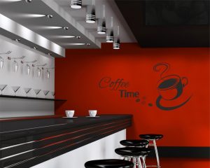 adesivo murale-..e adesso coffee time