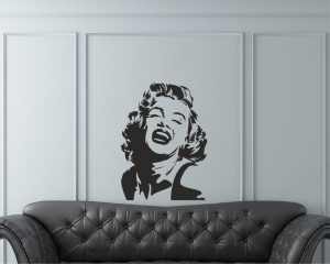 Adesivo murale-splendida Marilyn