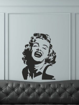 Adesivo da parete bellezza "SPLENDIDA MARILYN"