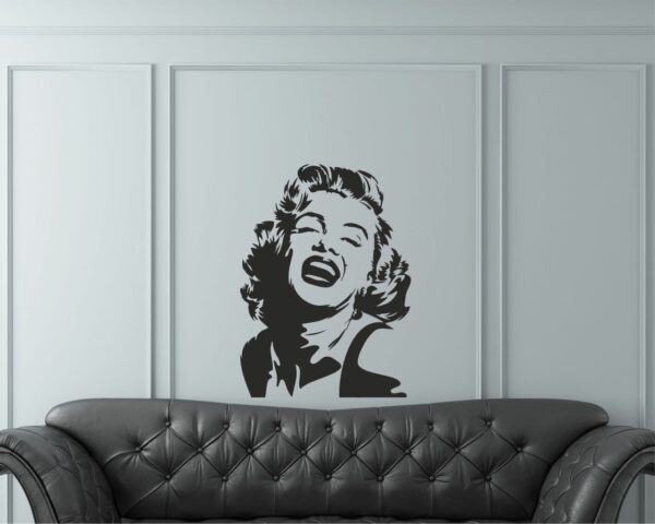 Adesivo da parete bellezza "SPLENDIDA MARILYN"