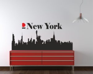 adesivo murale-I love new york