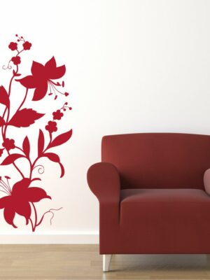 Adesivo da parete fiori "MERAVIGLIOSI LILIUM"