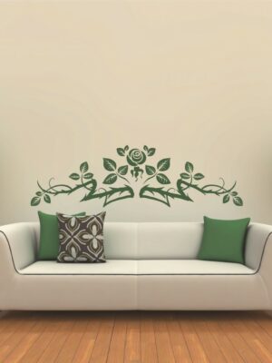 Adesivo da parete rose "TATUAGGIO FLOREALE"