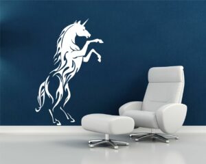 Adesivo da parete cavallo "MAGICO UNICORNO"