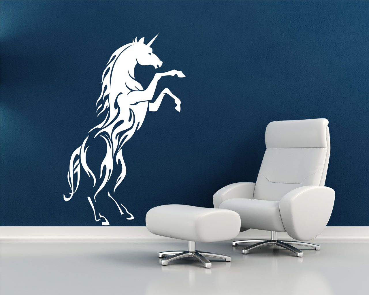 Adesivo da parete cavallo "MAGICO UNICORNO"