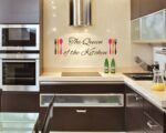 Adesivo da parete cucina "THE QUEEN OF THE KITCHEN"