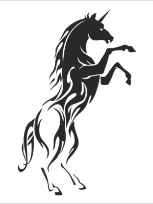 Magico unicorno-adesivo murale