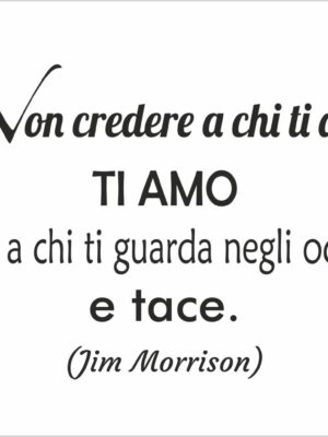 Non credere a chi ti dice