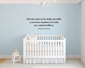 adesivo murale-la stella più bella