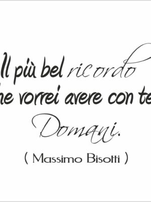 il più bel ricordo-adesivo murale