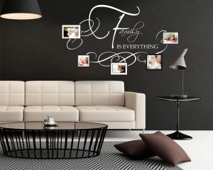 adesivo murale-family is everything
