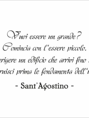 Vuoi essere un grande?