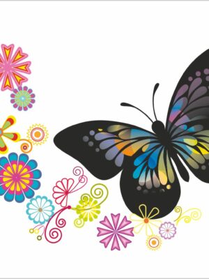 disegni con farfalla