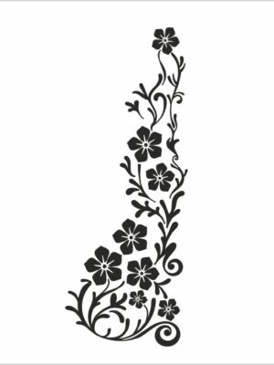 elegante decoro floreale