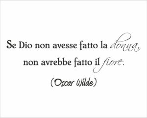 La donna è un fiore