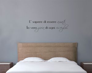 adesivo murale-la gioia di ogni risveglio