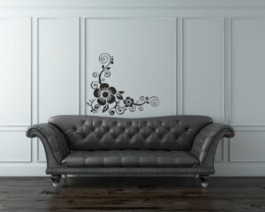 Adesivo da muro fiori "MOTIVO FLOREALE"