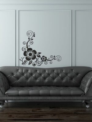 Adesivo da muro fiori "MOTIVO FLOREALE"