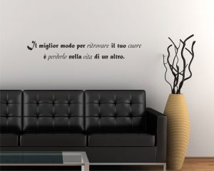 adesivo murale-Massimo Bisotti-il miglior modo