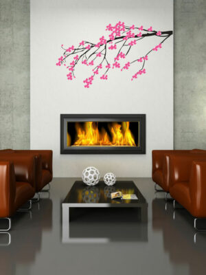 Adesivo da parete natura "RAMI FIORITI"