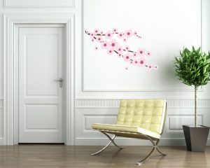 adesivo murale-fiori di pesco