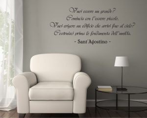 adesivo murale-Vuoi essere un grande?