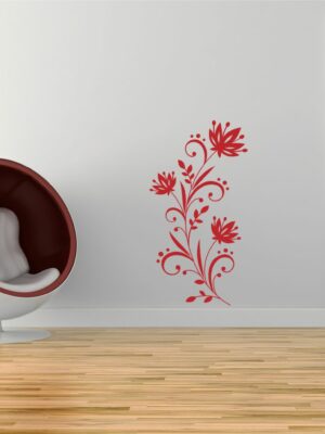 Adesivo da muro primavera "GRAZIOSO DECORO FLOREALE"