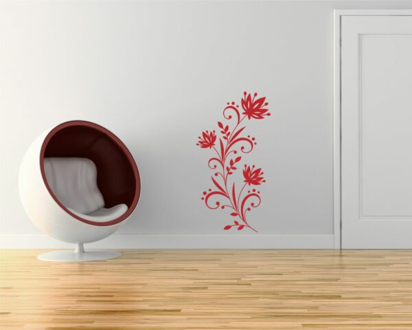 Adesivo da muro primavera "GRAZIOSO DECORO FLOREALE"