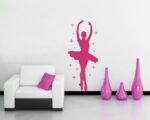 Adesivo da parete danza "ETOILE TRA DECORI"