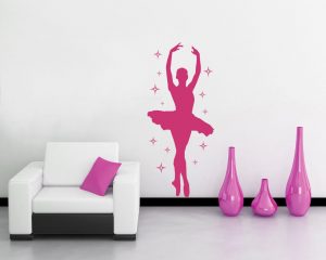 Adesivo murale-etoile tra decori