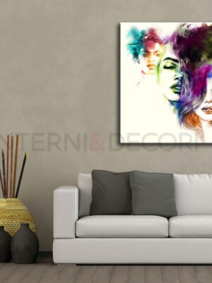 Quadro moderno arte "RITRATTI DI DONNE" - Stampa su tela