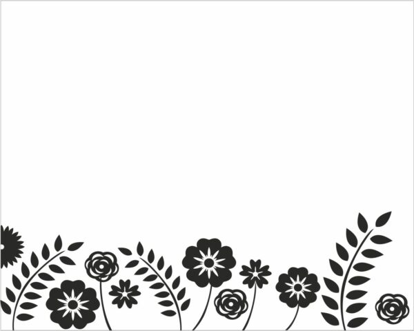 Adesivo da parete fiori "PAPAVERI TRA SPIGHE"