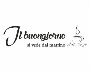 Il buongiorno si vede…