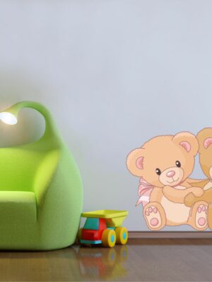 Adesivo da parete "DOLCISSIMI ORSETTI" - Adesivo murale