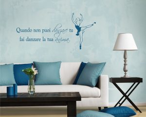 Adesivo murale-anima danzante