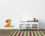 Adesivo da parete cane "CUCCIOLO GIOCHERELLONE"