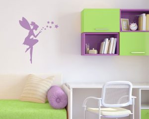 Adesivo murale-soffio di stelle